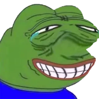 🐸 Pepe the Frog Pepe o Sapo, Meme, Meme da internet, Sapo, Reação whatsapp sticker