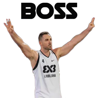 👑 LJUBLJANA Atleet, Basketbal, Sport, 3x3 Basketbal, Ljubljana telegram sticker