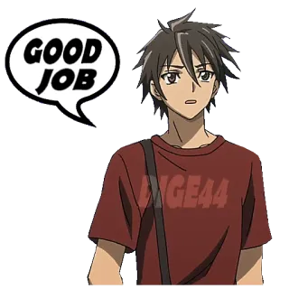 @STIKERFORALL  🇬🇧HIGHSCHOOL OF THE DEAD whatsapp stickers