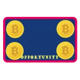 ❤️ Opportunity bitcoin, crypto, opportunity, investment, finance, gold, money telegram sticker