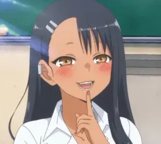 🥰 Nagatoro Don't Toy with Me, Miss Nagatoro อนิเมะ, นางาโทโระ, คุณนางาโทโระ, การ์ตูน, ตัวละคร, อย่าแกล้งนะ นางาโทโระ whatsapp sticker