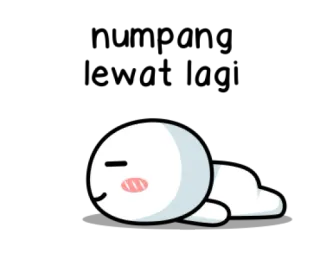 🌈 cartoon, sleeping, lazy, cute, character, sleepy whatsapp sticker