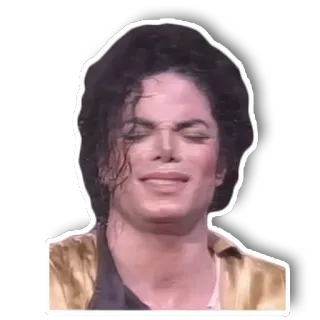 😢 Michael Jackson Michael Jackson, cantante, pop, música, celebridad whatsapp sticker