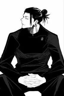 🖇 Suguru Geto Jujutsu Kaisen anime, manga, villain, cursed spirit, jujutsu kaisen, suguru geto whatsapp sticker