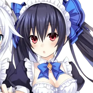 😕 Anime, Maid, Karakter, Kartun whatsapp sticker