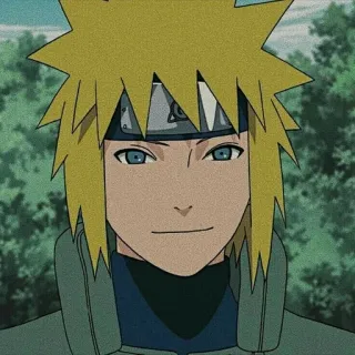 🌟 Minato Namikaze Naruto anime, manga, naruto, minato, namikaze, hokage telegram sticker