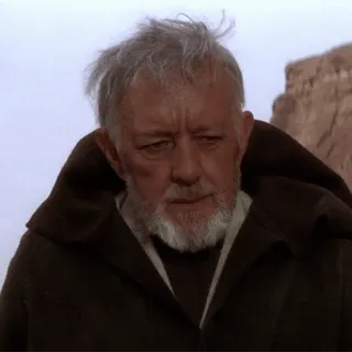 💫 Obi-Wan Kenobi Star Wars Obi-Wan Kenobi, Ben Kenobi, Star Wars, Jedi, Ewan McGregor, Science Fiction telegram sticker