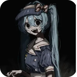 💀 Hatsune Miku Vocaloid telegram sticker
