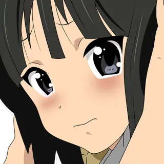 👀 Anime, Ragazza, Cartone animato, Carino, Manga, Personaggio whatsapp sticker