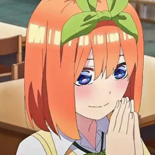 🧩 Yotsuba Nakano The Quintessential Quintuplets Anime, Manga, Mignon, Personnage, Fille, Yotsuba Nakano, The Quintessential Quintuplets telegram sticker