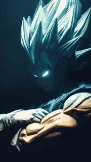 😑 Vegeta Dragon Ball 贝吉塔, 动漫, 龙珠, 角色, 漫画, 赛亚人 telegram sticker