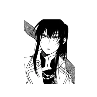 😯 anime, manga, character, illustration, art whatsapp sticker