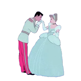 @STIKERFORALL CINDERELLA telegram stickers