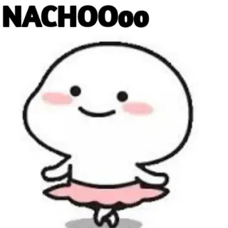 💃 NACHOOoo Cartoon, Figur, Süß, Nacho, Essen, Tanzen telegram sticker