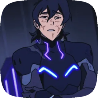 😵 Keith Kogane Voltron: Legendary Defender 动漫, 卡通, 战神金刚, 凯斯, 角色, 传奇守卫者 telegram sticker