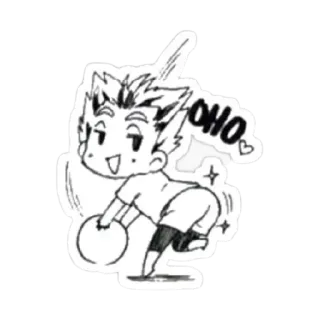 🤔 OHO อนิเมะ, ตัวละคร, มังงะ, น่ารัก telegram sticker
