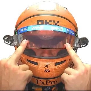 🖕 Formule 1, F1, Casque, Course, Pilote whatsapp sticker