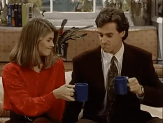 ☕ café, té, bebida, pareja, relación, tostada telegram sticker