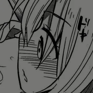 🖊 Anime, Mangá, Expressão, Rosto, Personagem telegram sticker
