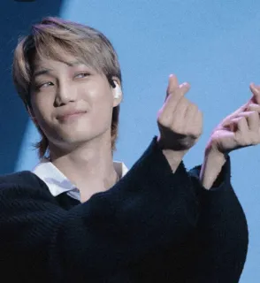 🕯 Kai 카이, Kpop, 아이돌, 가수, 한국, 퍼포머, 엔터테인먼트 whatsapp sticker