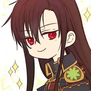 🐈‍⬛️ アニメ, マンガ, カートゥーン, 可愛い, 女の子, ポートレート, イラスト telegram sticker