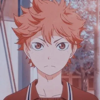 💫 Hinata Shoyo Haikyuu!! Anime, Manga, Charakter, Hinata, Shoyo, Haikyuu, Sport, Volleyball telegram sticker