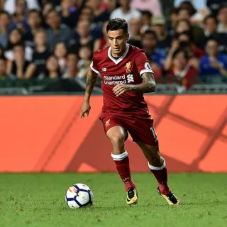 ☹️ Philippe Coutinho calcio, calcio, sport, giocatore, Liverpool, Coutinho, atleta whatsapp sticker