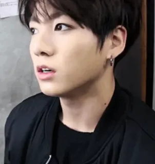 😐 Jungkook kpop, hàn quốc, ca sĩ, nhóm nhạc nam, thần tượng, bts telegram sticker