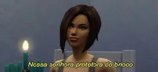 😱 Nossa senhora protetora do brioco telegram sticker