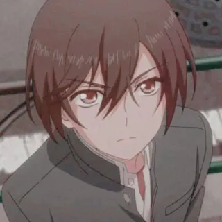 🔪 anime, ragazzo, manga, ritratto telegram sticker