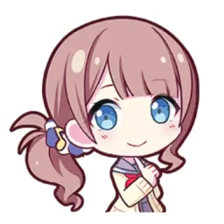 🎤 Anime, Mädchen, Süß, Sticker telegram sticker