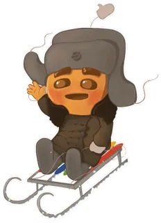 Печенька / Cookie stickers pt.2 telegram stickers