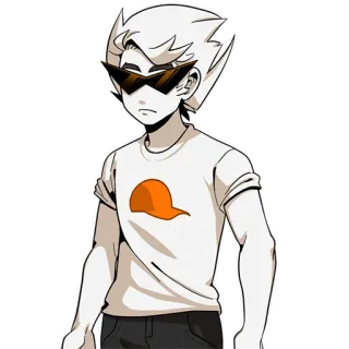 Dirk Pesterquest by @HomestuckStickers telegram stickers