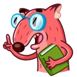 Foxy Comrade telegram stickers