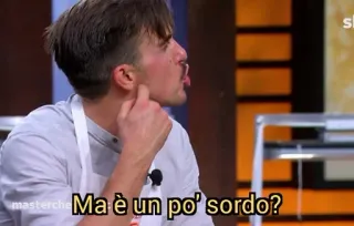 🙉 Ma è un po' sordo? telegram sticker