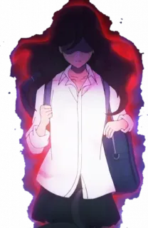 😡 Anime, Estudante, Sobrenatural, Poderes, Brilhante telegram sticker