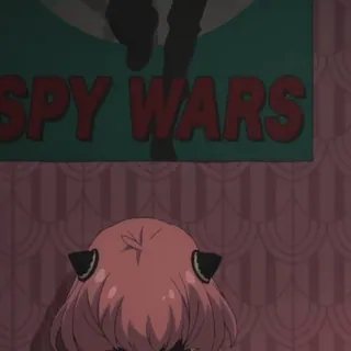 💔 Anya Spy x Family SPY WARS Anime, Mata-mata, Keluarga, Ilustrasi, Kartun whatsapp sticker