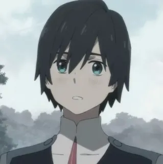 🍓 animé, garçon, manga, personnage, portrait telegram sticker