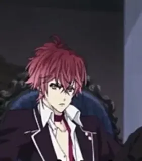 😕 Ayato Sakamaki Diabolik Lovers anime, vampire, manga, gothic, bishounen telegram sticker