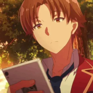 🍁 Ayanokoji Kiyotaka Classroom of the Elite Anime, Personaggio, Classroom of the Elite, Ayanokoji, Kiyotaka telegram sticker