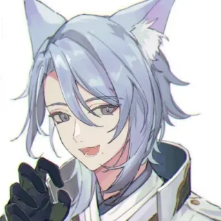 Kamisato Ayato whatsapp stickers