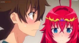 😳 Rias Gremory High School DxD Anime, Ecchi, Dämonen, Highschool, Fantasy telegram sticker