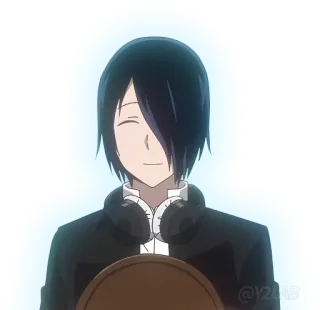 🧖 Yu Ishigami Kaguya-sama: Love Is War Аниме, Персонаж, Улыбка, Ю Исигами, Кагуя-сама: в любви как на войне telegram sticker