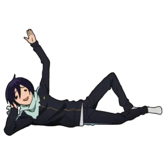 👋 Yato Noragami Аниме, Персонаж, Ято, Noragami whatsapp sticker