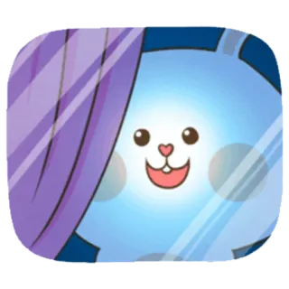 😃 mono, animal, dibujos animados, kawaii, pegatina, ilustración whatsapp sticker