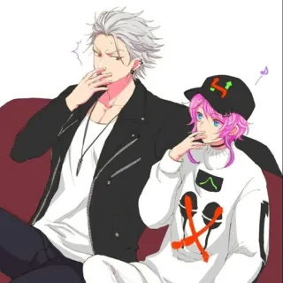 🚬 курение, сигарета, аниме, манга, мультфильм telegram sticker