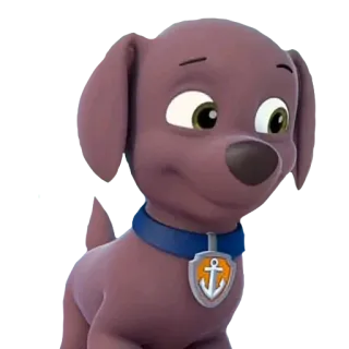 🙂 Cap'n Turbot Paw Patrol anjing, kartun, anak anjing, jangkar, acara tv, anak-anak, animasi telegram sticker
