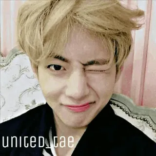 🦄 united_cae Person, Porträt, Zwinkern, Selfie whatsapp sticker