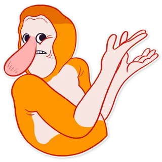 ⁉ whatsapp sticker