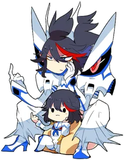 🖕 Anime, Kreskówka, Środkowy palec, Gest telegram sticker